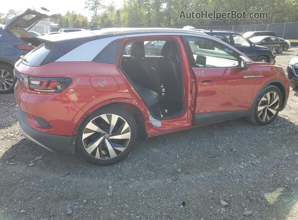 WVGKMPE27NP072582 2022 VOLKSWAGEN ID.4 Red Rear right