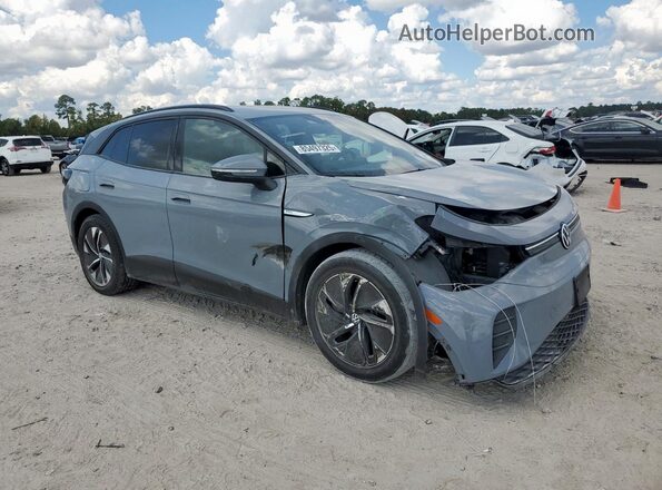 WVGRMPE21MP024931 2021 VOLKSWAGEN ID.4 Gray Передня права чверть