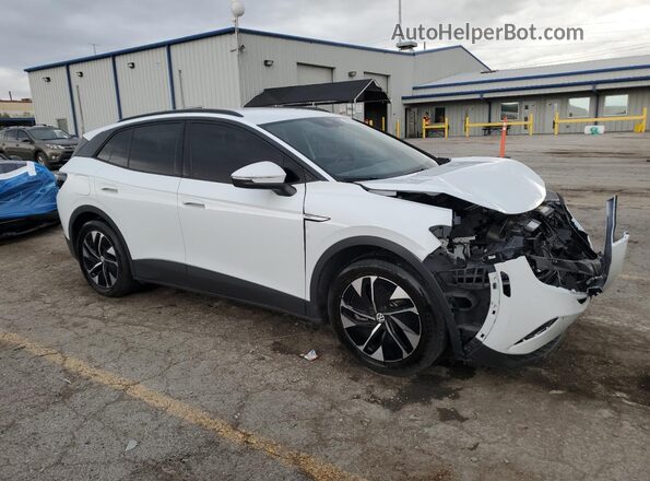 WVGRMPE22MP024419 2021 VOLKSWAGEN ID.4 White Передня права чверть
