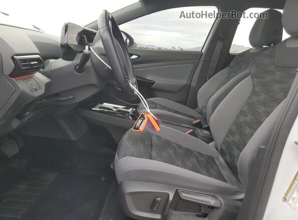 WVGRMPE22MP024419 2021 VOLKSWAGEN ID.4 White Вид салону спереду
