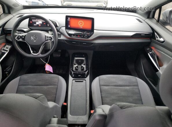 WVGRMPE22MP024419 2021 VOLKSWAGEN ID.4 White Вид панелі приладів