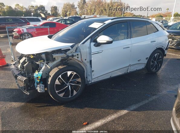 WVGTMPE20MP052726 2021 VOLKSWAGEN ID.4 White Передня ліва чверть