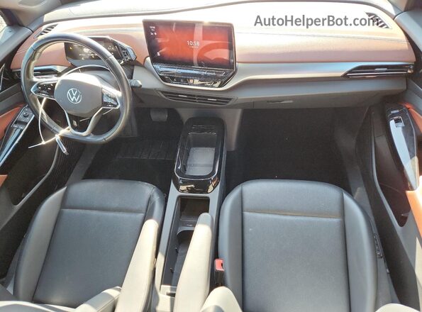 WVGTMPE23MP029344 2021 VOLKSWAGEN ID.4 Blue წინა პანელის ხედი