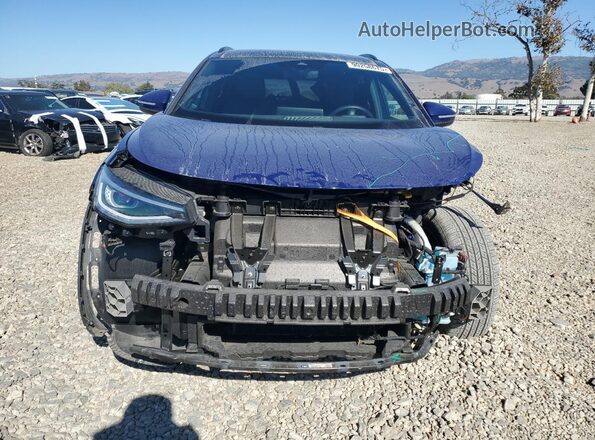 WVGTMPE25MP066072 2021 VOLKSWAGEN ID.4 Blue Вид спереду