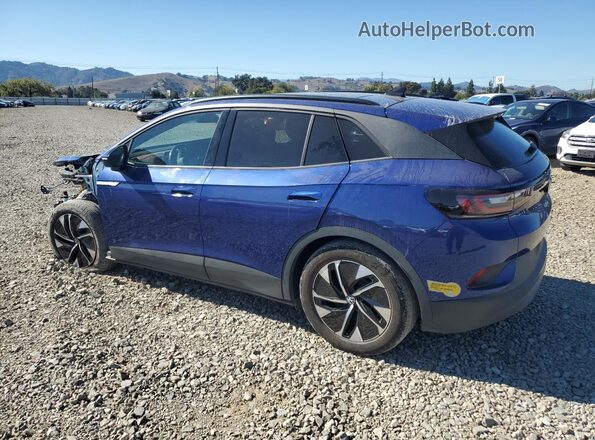 WVGTMPE25MP066072 2021 VOLKSWAGEN ID.4 Blue Задня ліва чверть