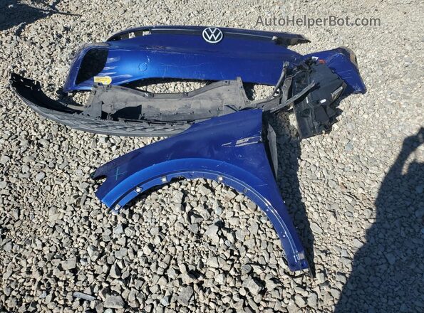 WVGTMPE25MP066072 2021 VOLKSWAGEN ID.4 Blue Вид наклейки з VIN-кодом