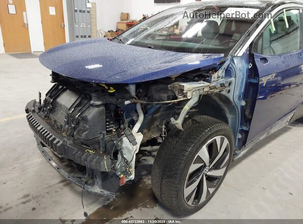 WVGUNPE20MP059340 2021 VOLKSWAGEN ID.4 Blue Vista frontal