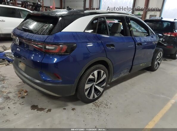 WVGUNPE20MP059340 2021 VOLKSWAGEN ID.4 Blue Trasero derecho