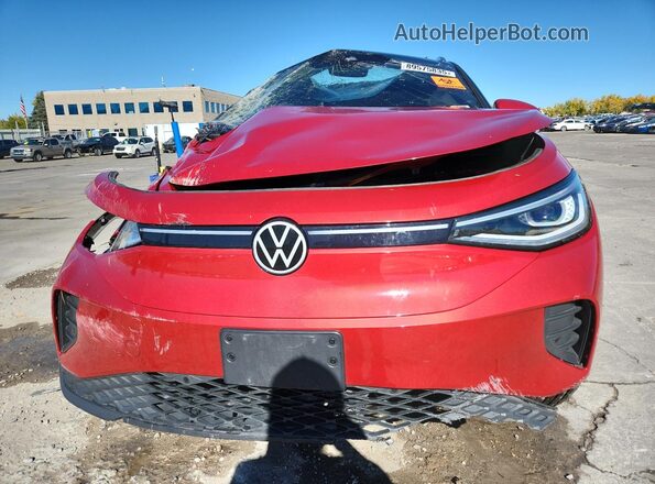 WVGUNPE20NP072235 2022 VOLKSWAGEN ID.4 Red Front view