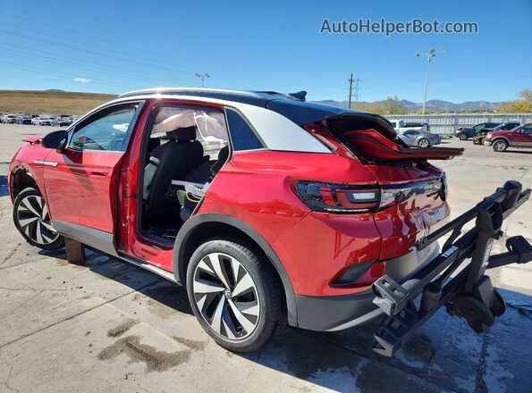 WVGUNPE20NP072235 2022 VOLKSWAGEN ID.4 Red Rear left