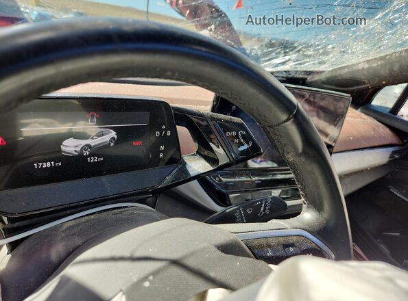 WVGUNPE20NP072235 2022 VOLKSWAGEN ID.4 Red Instrument cluster view