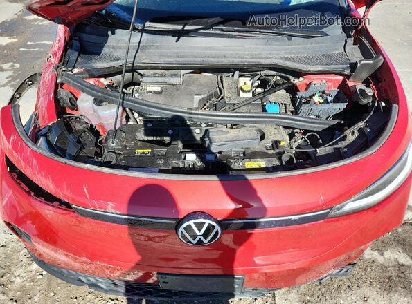 WVGUNPE20NP072235 2022 VOLKSWAGEN ID.4 Red Engine compartment view