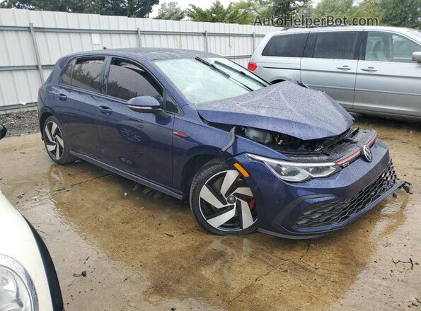 WVW3A7CD7PW175631 2023 VOLKSWAGEN GTI Blue Առջևի աջ