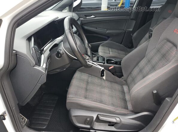 WVW6A7CD2PW141092 2023 VOLKSWAGEN GTI White Vista interior delantera