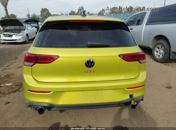WVW8A7CD4PW168738 2023 VOLKSWAGEN GOLF Yellow 