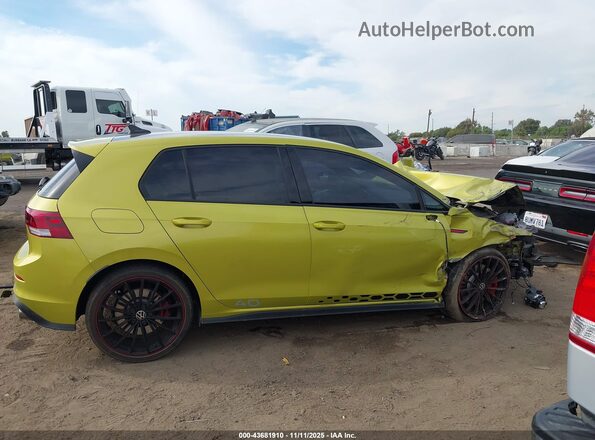 WVW8A7CD4PW168738 2023 VOLKSWAGEN GOLF Yellow სალონის 360-გრადუსიანი ხედი