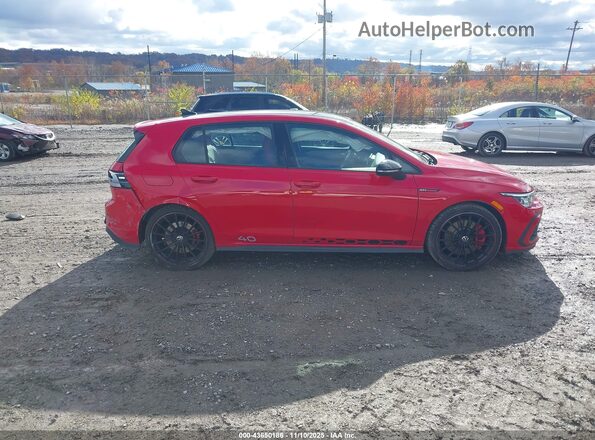 WVW8A7CD8PW190225 2023 VOLKSWAGEN GOLF Red Rear interior view