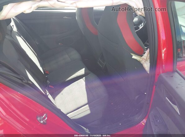 WVW8A7CD8PW190225 2023 VOLKSWAGEN GOLF Red VIN sticker view