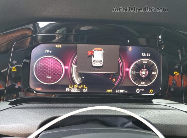 WVW9A7CD1PW165669 2023 VOLKSWAGEN GTI Угольный Вид щитка приборов