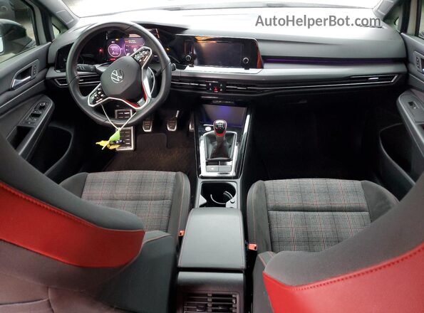 WVW9A7CD5PW207907 2023 VOLKSWAGEN GTI White Առջևի վահանակի տեսք