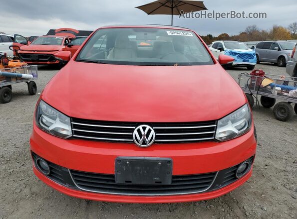 WVWBW8AH6GV000138 2016 VOLKSWAGEN EOS Red 