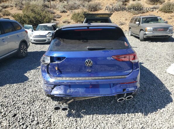 WVWEB7CD8RW233352 2024 VOLKSWAGEN GOLF Blue Widok z tyłu