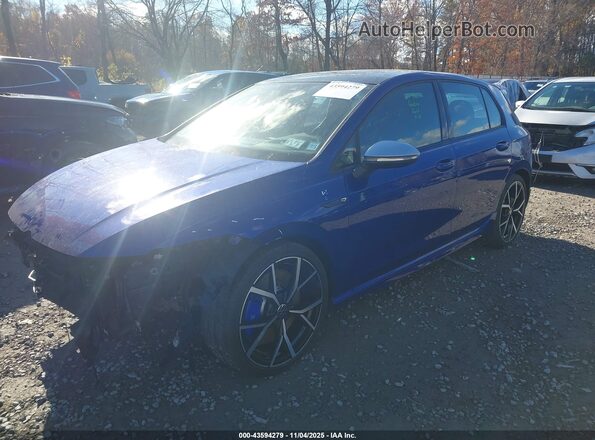 WVWFB7CD8PW141580 2023 VOLKSWAGEN GOLF Blue წინა მარცხენა ხედი სამი მეოთხედიდან