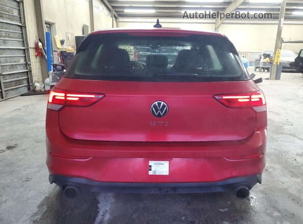 WVWHA7CD4PW108975 2023 VOLKSWAGEN GTI Red Հետևի տեսք