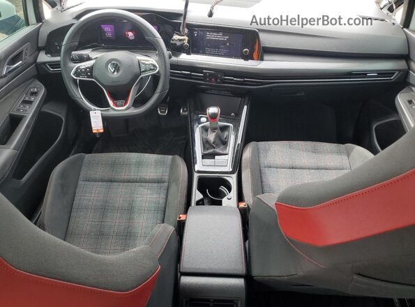 WVWHA7CD7PW122062 2023 VOLKSWAGEN GTI White Առջևի վահանակի տեսք