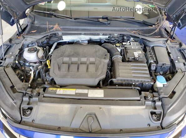 WVWHR7AN0ME012332 2021 VOLKSWAGEN ARTEON Blue Вид задньої частини салону