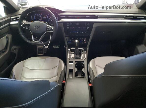 WVWHR7AN0ME012332 2021 VOLKSWAGEN ARTEON Blue Вид панелі приладів