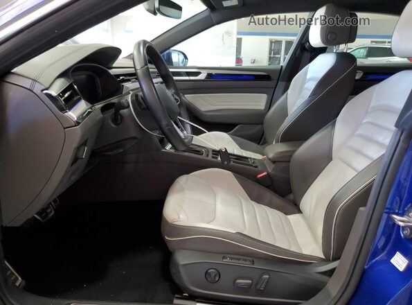 WVWHR7AN0ME012332 2021 VOLKSWAGEN ARTEON Blue Вид салону спереду