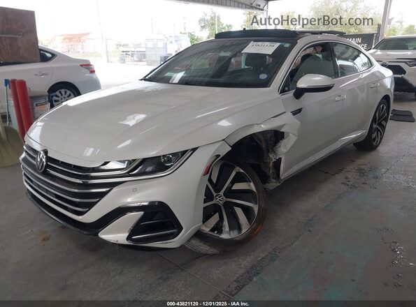 WVWHR7AN6ME007152 2021 VOLKSWAGEN ARTEON Белый Передняя левая четверть