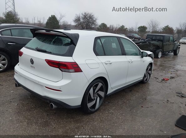 WVWLA7CD4SW232070 2025 VOLKSWAGEN GOLF White Trasero derecho