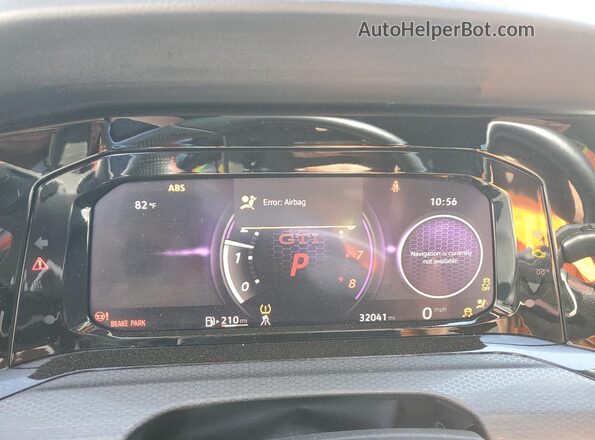 WVWRA7CD4PW145979 2023 VOLKSWAGEN GTI Gray Սարքավորումների վահանակի տեսք