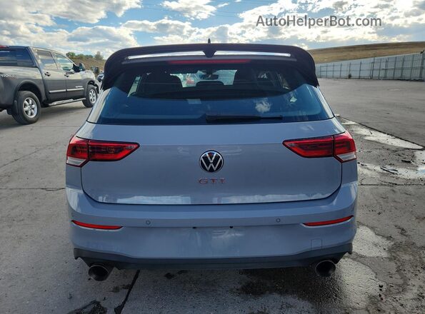 WVWSA7CDXPW141503 2023 VOLKSWAGEN GTI Gray Հետևի տեսք