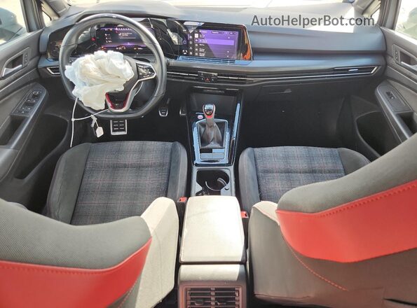 WVWSA7CDXPW141503 2023 VOLKSWAGEN GTI Gray Առջևի վահանակի տեսք
