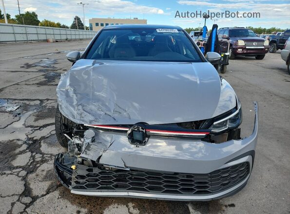 WVWSA7CDXPW141503 2023 VOLKSWAGEN GTI Gray Դիմացի տեսք