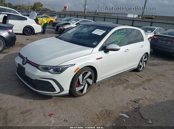 WVWSA7CDXPW176882 2023 VOLKSWAGEN GOLF White წინა მარცხენა ხედი სამი მეოთხედიდან
