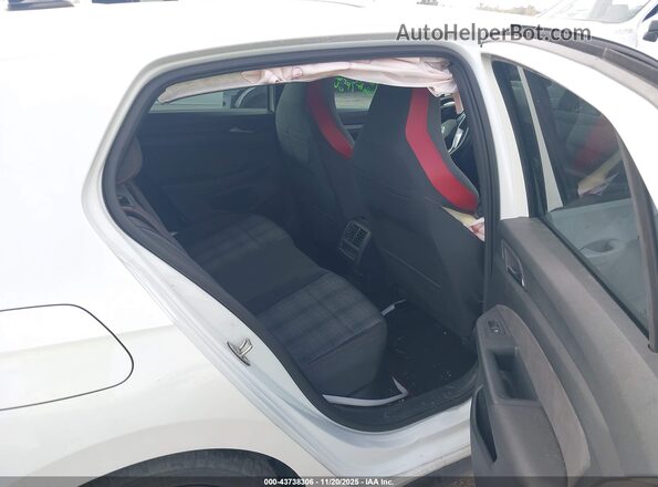 WVWSA7CDXPW176882 2023 VOLKSWAGEN GOLF White VIN კოდის სტიკერის ხედი