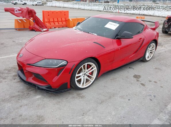 WZ1DB0C07MW040989 2021 TOYOTA GR SUPRA Red Передня ліва чверть