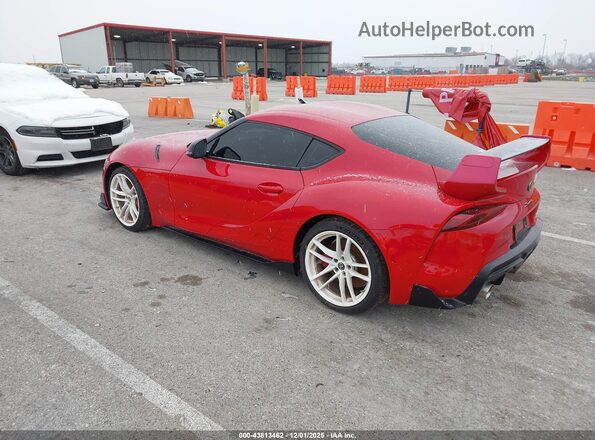 WZ1DB0C07MW040989 2021 TOYOTA GR SUPRA Red Задня ліва чверть