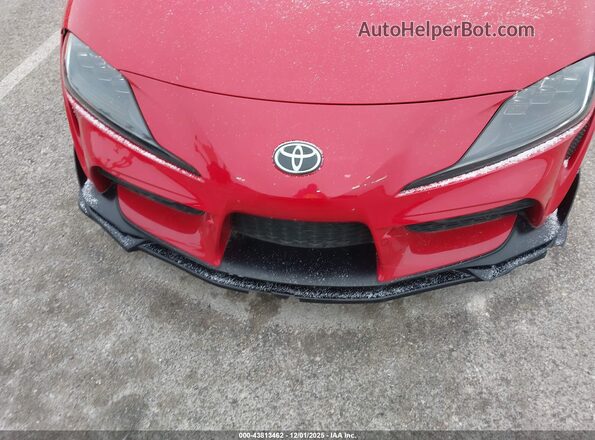 WZ1DB0C07MW040989 2021 TOYOTA GR SUPRA Red Вид спереду