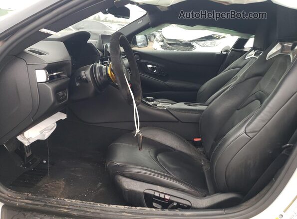 WZ1DB4C09LW028090 2020 TOYOTA SUPRA White Widok wnętrza z przodu