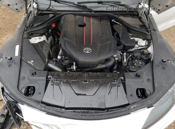 WZ1DB4C09LW028090 2020 TOYOTA SUPRA White Widok wnętrza z tyłu