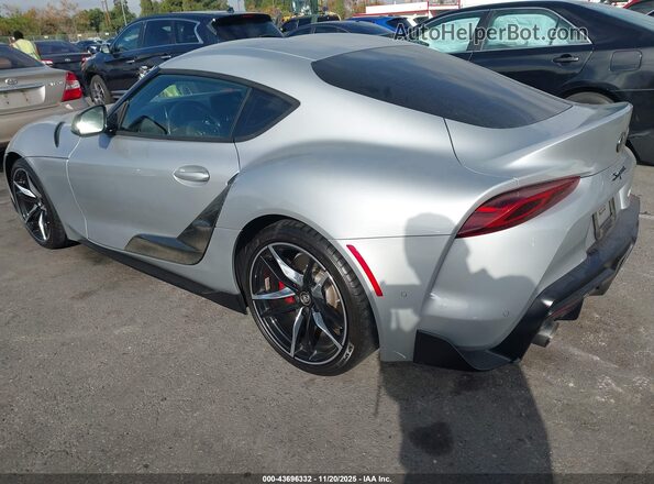 WZ1DB4C09LW030177 2020 TOYOTA GR SUPRA Silver Rear left