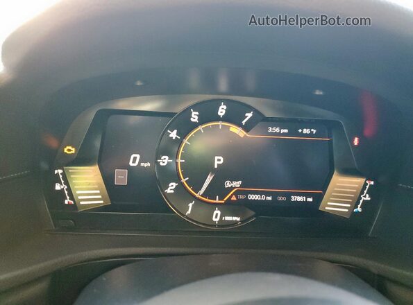 WZ1DB4C09LW031359 2020 TOYOTA SUPRA Белый Вид щитка приборов