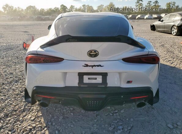 WZ1DB4C09LW031359 2020 TOYOTA SUPRA Белый Вид сзади