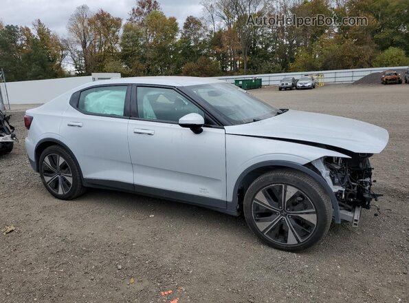 YSMEG3KA6PL125753 2023 POLESTAR 2 Silver წინა მარჯვენა