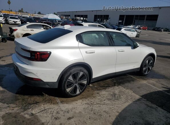 YSMEG3KA7PL159006 2023 POLESTAR 2 Белый Задняя правая четверть